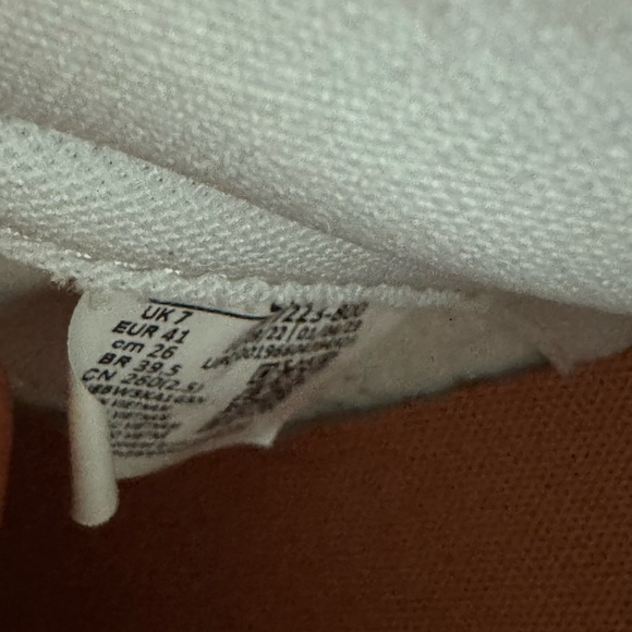 High-Top Sneakers in White and Brown Nike size 9 burnt orange - Picture 5 of 5